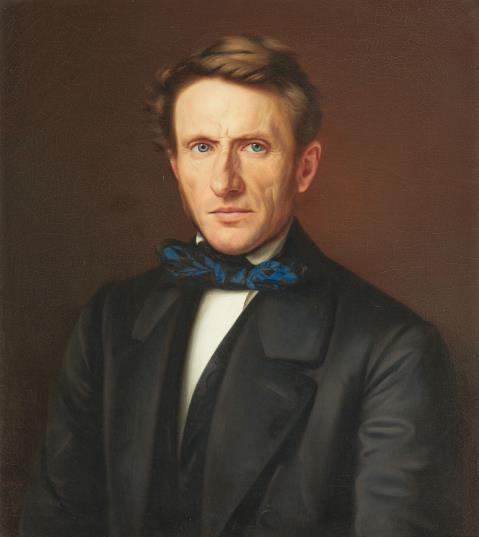 Gustav Adolf Köttgen - Two Portraits of the Painter Carl Ferdinand Sohn and his Wife Emilie Auguste Sohn
