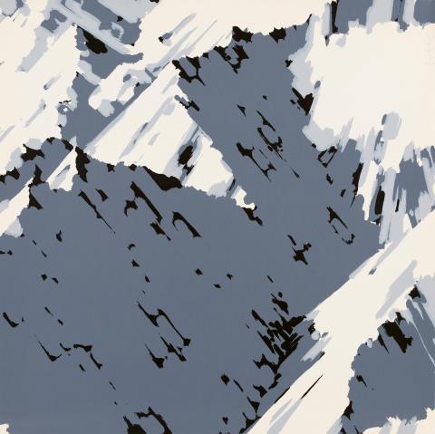 Gerhard Richter - Schweizer Alpen I (B3)