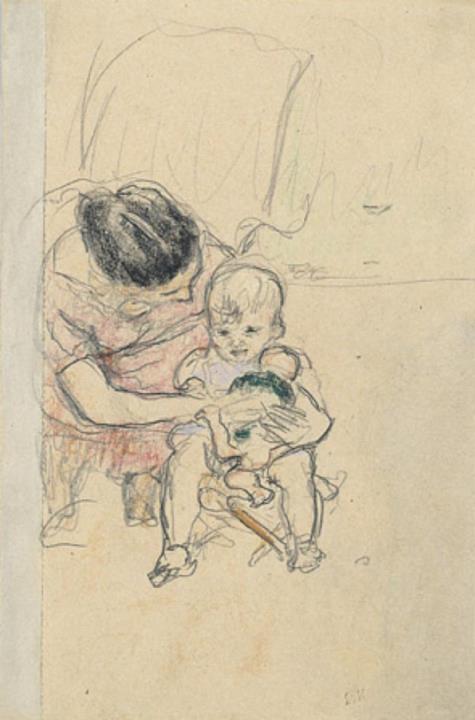 Edouard Vuillard - Femme et Enfant
