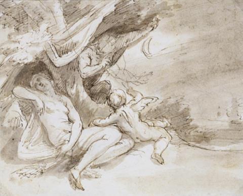Anthony Van Dyck - JUPITER UND ANTIOPE.
