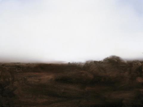 Gerhard Richter - Teyde-Landschaft, Skizze