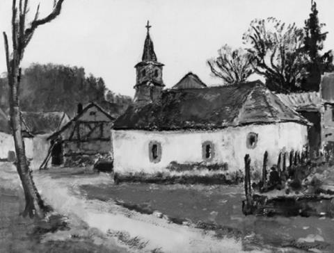 Carl Weisgerber - Dorfkirche