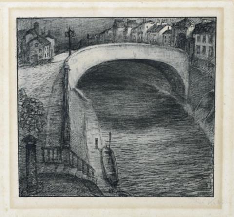 Alfred Kubin - Blick über den Kanal