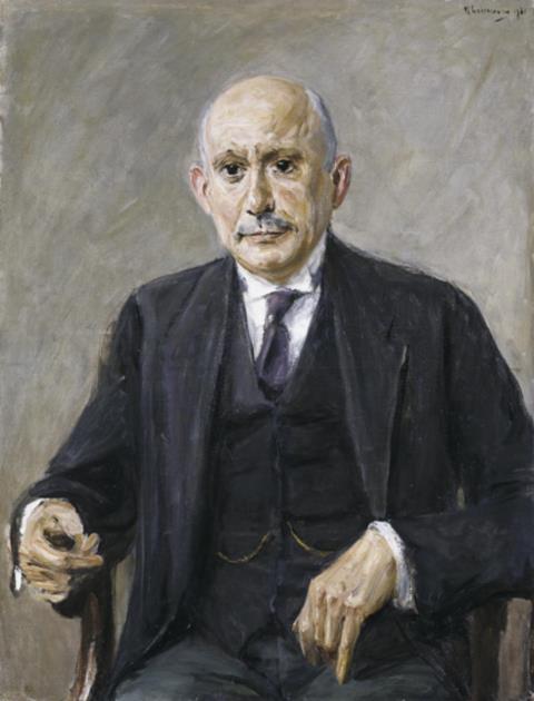 Max Liebermann - Bildnis Felix Benjamin (1871 - 1943)