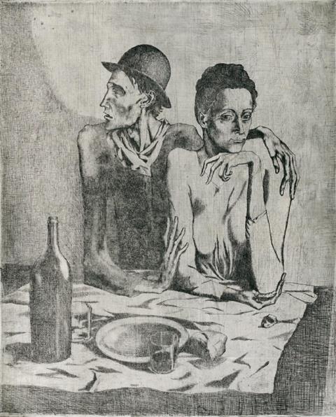 Pablo Picasso - Le repas frugal