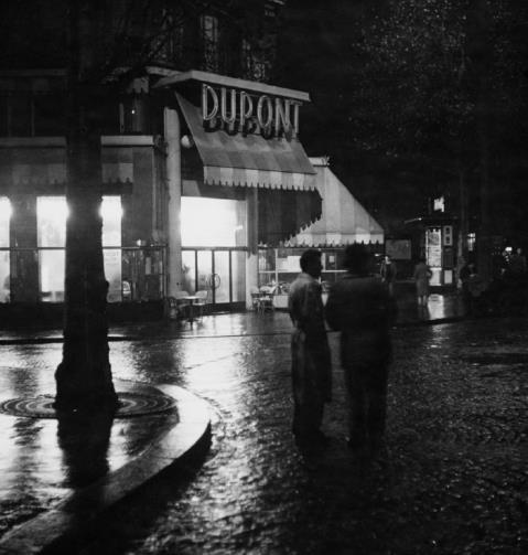 Marcel Bovis - Paris la nuit, Brasserie Dupont