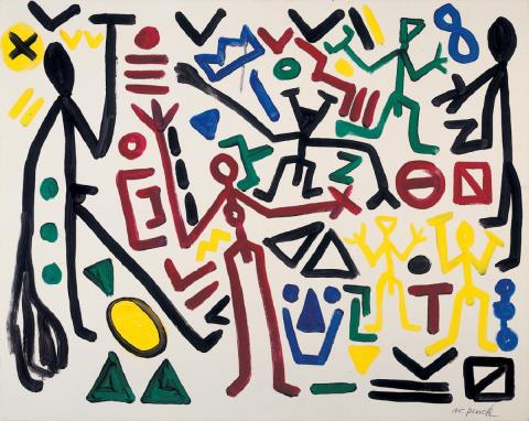 A.R. Penck - Charly