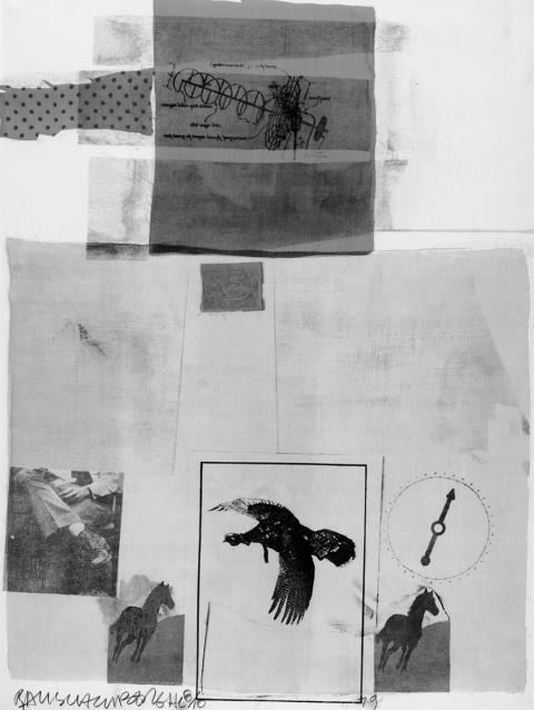 Robert Rauschenberg - Why you can't tell, No. 1