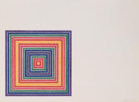 Frank Stella - Multicolored Squares I