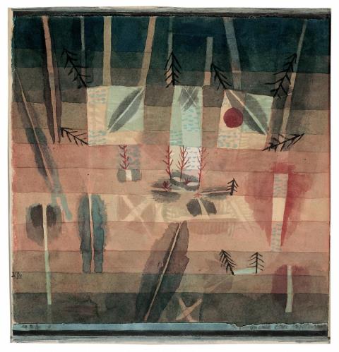 Paul Klee - Physiognomie einer Anpflanzung. 1924.9