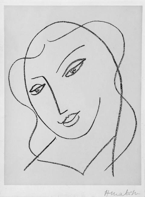 Henri Matisse - Tête Voilée