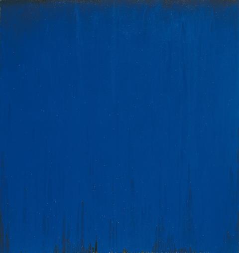 Joseph Marioni - Painting Nr. 2 (Blau)