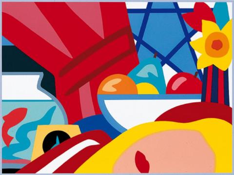 Tom Wesselmann - Study for Still Life with Blonde