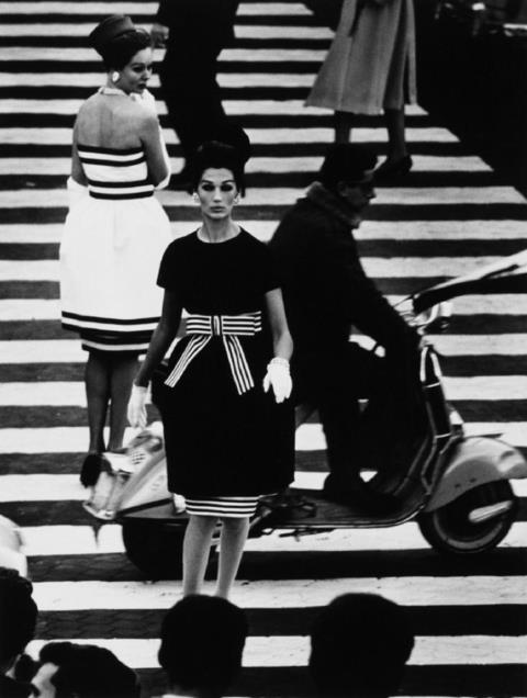 William Klein - Stripes, Rome, Vogue