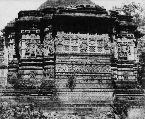 Baron Alexis de Lagrange - Ancien Temple Hindou. A Tchittour entre Agra et Bombay