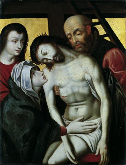 Rogier van der Weyden - DIE KREUZABNAHME.