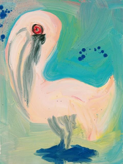 Rainer Fetting - White Pelican
