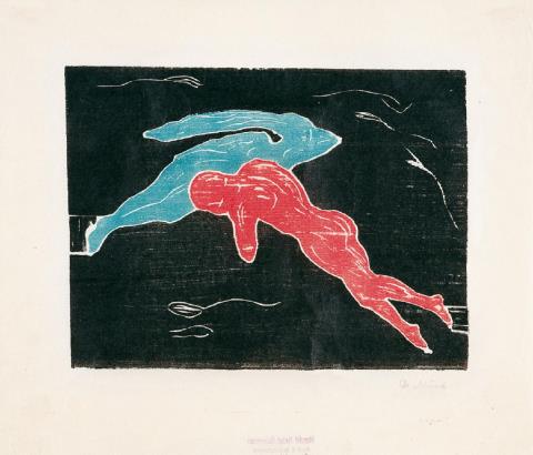 Edvard Munch - Begegnung im Weltall