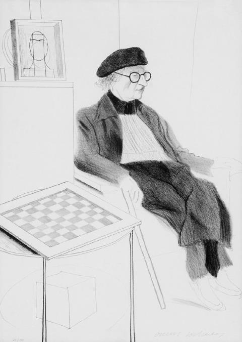 David Hockney - Man Ray