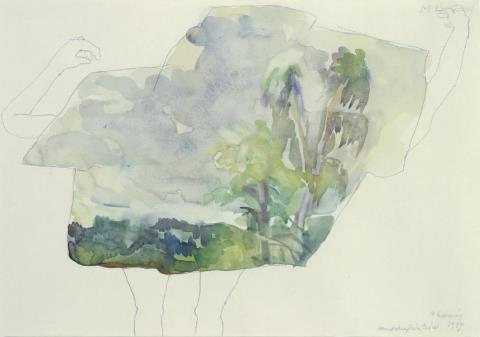 Maria Lassnig - Landschaftskleid