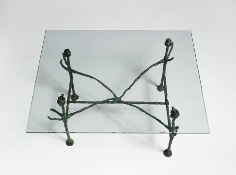 Diego Giacometti - Table basse trapézoidale de chasseurs