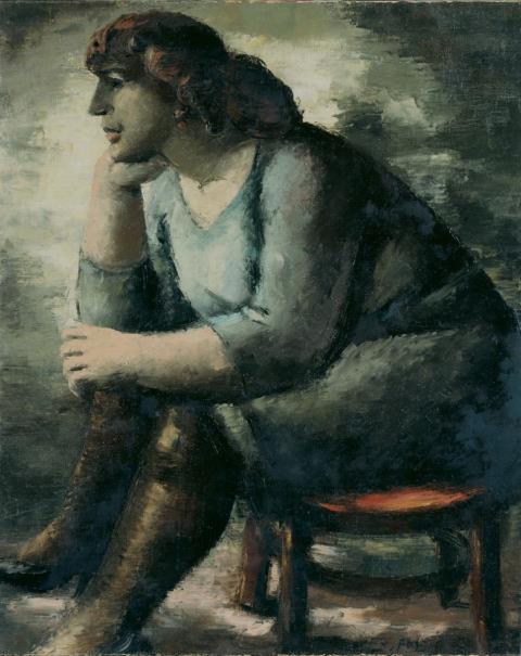 Frans Masereel - Femme assise