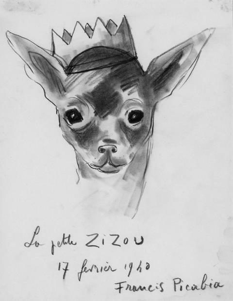 Francis Picabia - La petite Zizou