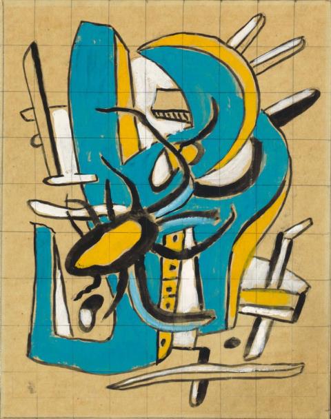 Fernand Léger - L'Araignée jaune