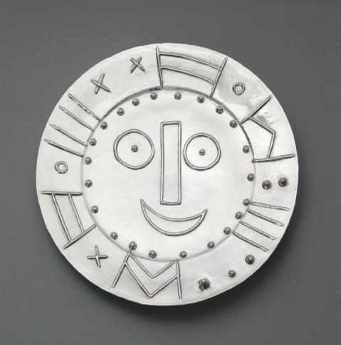 Pablo Picasso - Tête en forme d'horloge