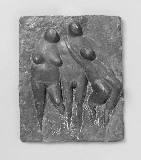 Gustav Seitz - Mann mit zwei Frauen (Freunde)