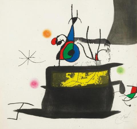 Joan Miró - Le Carosse d'Oiseaux