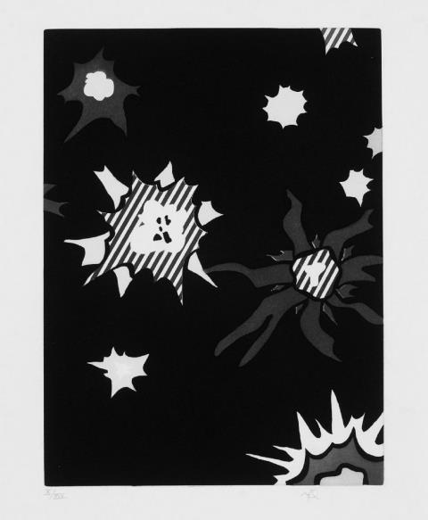 Roy Lichtenstein - Illustration for Hüm Bum!