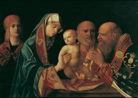 Giovanni Bellini - DARBRINGUNG IM TEMPEL