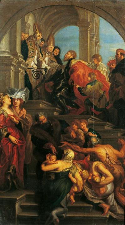 Peter Paul Rubens, Nachfolge - DIE BEKEHRUNG DES HL. BAVO.