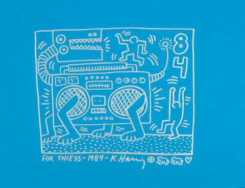 Keith Haring - Radio Dog