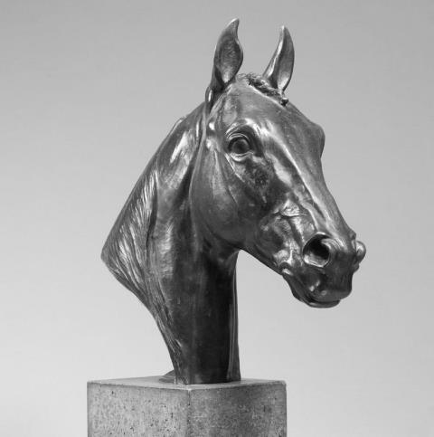 Albert Hinrich Hussmann - Pferdekopf