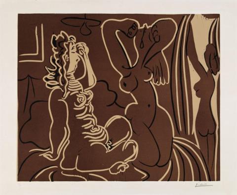 Pablo Picasso - Trois femmes au réveil