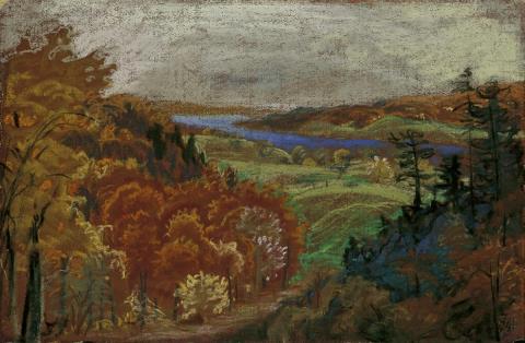 Otto Dix - Herbstliche Landschaft