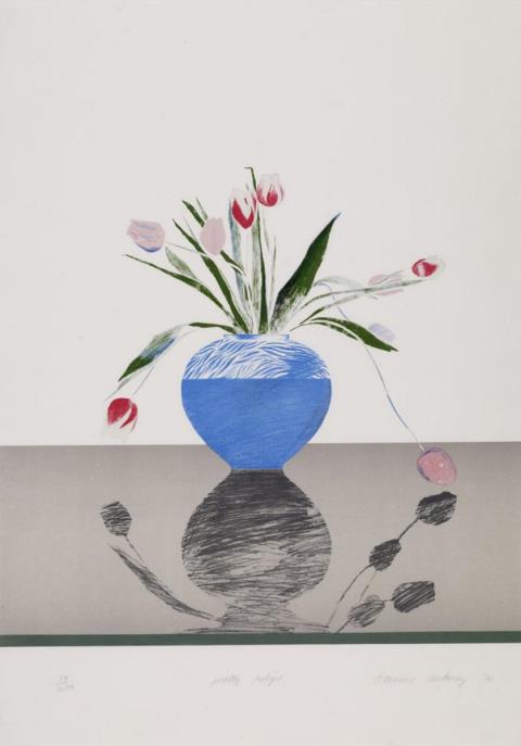 David Hockney - PRETTY TULIPS