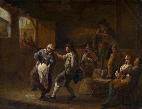 David Teniers d. J., Nachfolge - WIRTSHAUSSZENE.