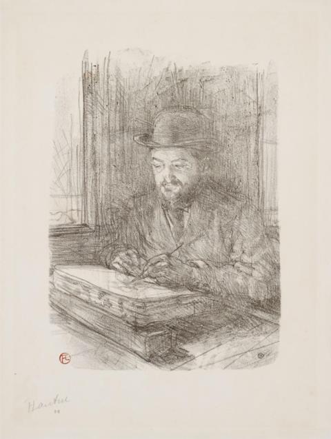 Henri de Toulouse-Lautrec - Le bon graveur - Adolphe Albert