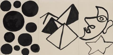 Alexander Calder - Hanns Swarzenski zum siebzigsten Geburtstag