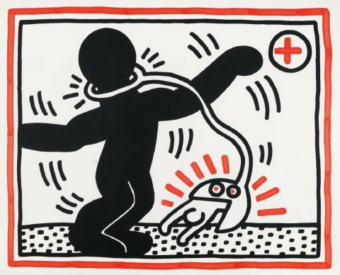 Keith Haring - Ohne Titel 1