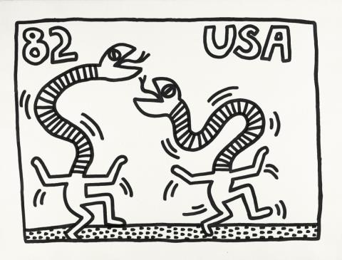 Keith Haring - OHNE TITEL