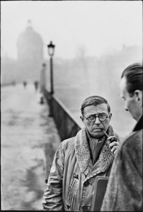 Henri Cartier-Bresson - JEAN-PAUL SARTRE