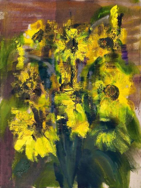 Rainer Fetting - Sonnenblumen (Sun Flowers)
