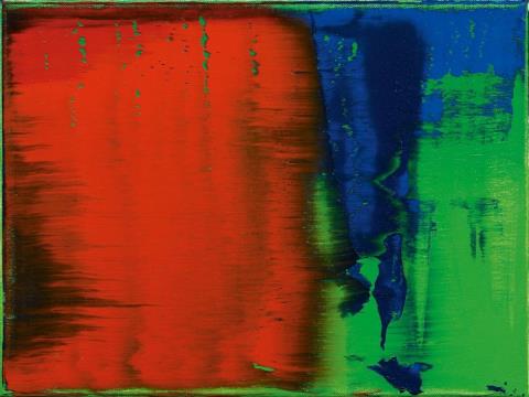 Gerhard Richter - Grün-Blau-Rot / Green-Blue-Red