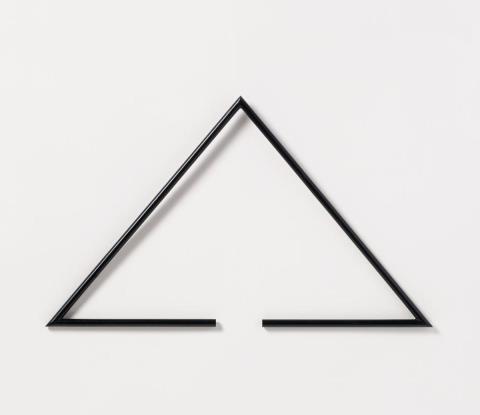 Reiner Ruthenbeck - Untitled (Triangle with interrupted Base Line)