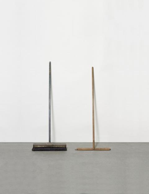 Joseph Beuys - Silberbesen und Besen ohne Haare / Silber Broom and Broom without Hair