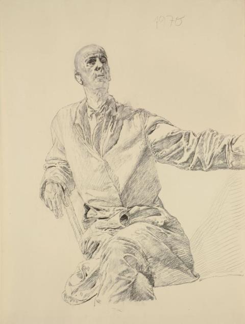 Werner Tübke - Self-Portrait